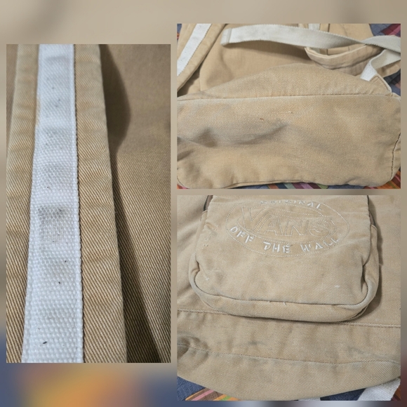 VANS 2 Piece Set Vans Off The Wall backpack and Vans beanie cap - Picture 15 of 16